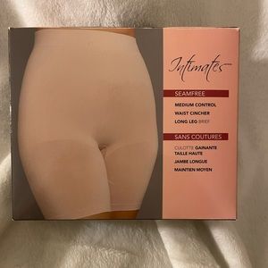 Long leg control brief black 5X